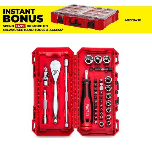 Milwaukee 48894861 25pce SHOCKWAVE RED HELIX Metric Titanium Drill