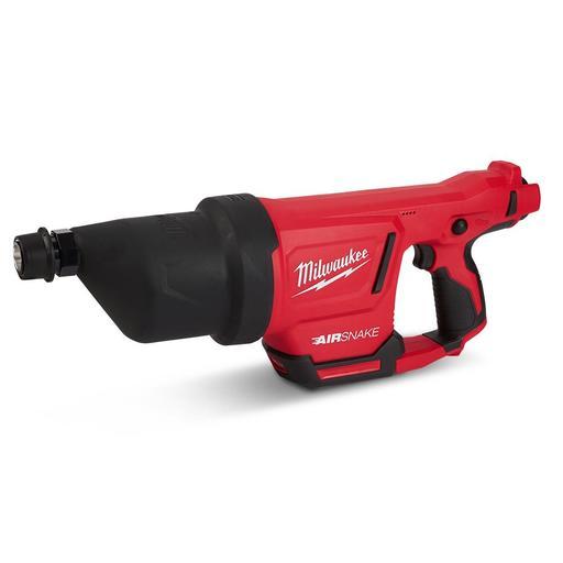 Milwaukee M12DCAG 0 12V Li ion Cordless Airsnake Drain Cleaning Air Gun Skin Only