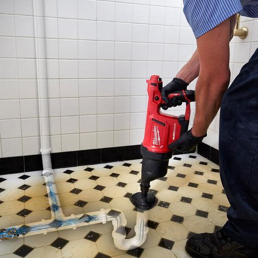 Milwaukee M12DCAG 0 12V Li ion Cordless Airsnake Drain Cleaning Air Gun Skin Only