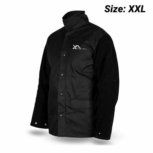Miller welding jacket leather deals