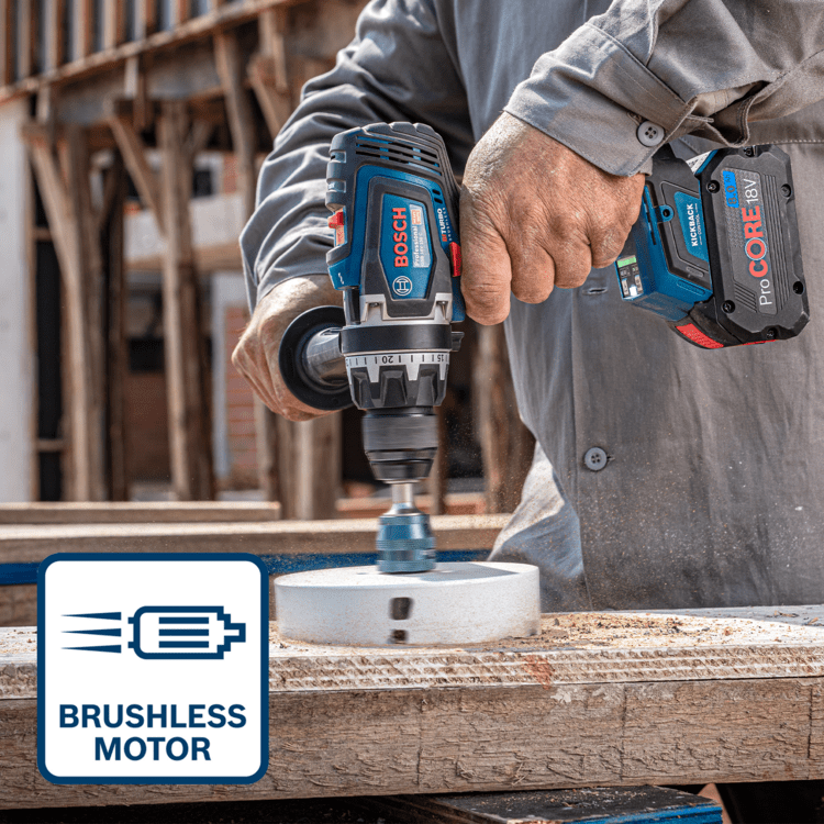 Bosch GSB 18V 150 C 0.601.9J5.140 18V Li ion Cordless BITURBO Brushless 150Nm Hammer Drill Skin Only