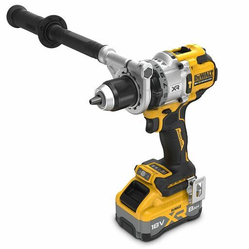 DeWalt DCD1007WW1T XE 18V 8Ah XR Li ion Brushless Cordless Premium Hammer Drill Driver Combo Kit
