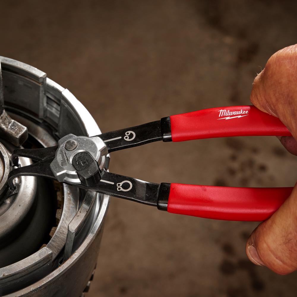 Milwaukee 48226539 9pce Snap Ring Pliers Set