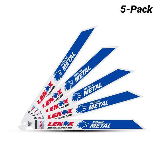 Lenox 20578818R 200mm18TPI Reciprocating Bi Metal Saw Blade 5 Pack