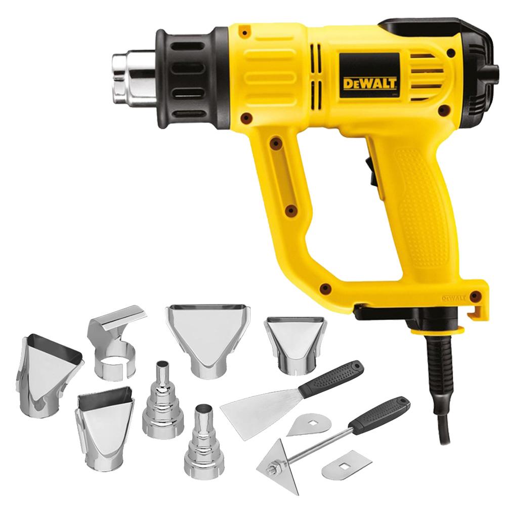 DeWalt D26414K XE 2000W Digital LED Heatgun Combo Kit