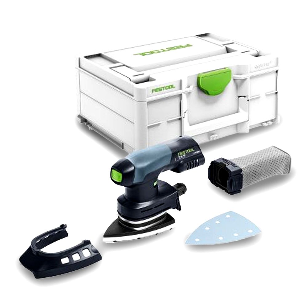 Festool DTSC 400 Basic 577507ERGO 18V 100mm x 150mm Cordless Orbital Iron Head Sander Basic in Systainer