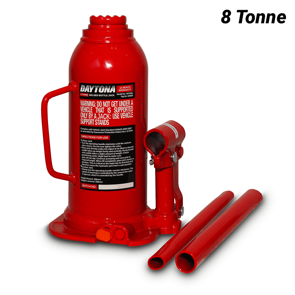 Daytona D8TWBJ 8 Tonne Welded Bottle Jack