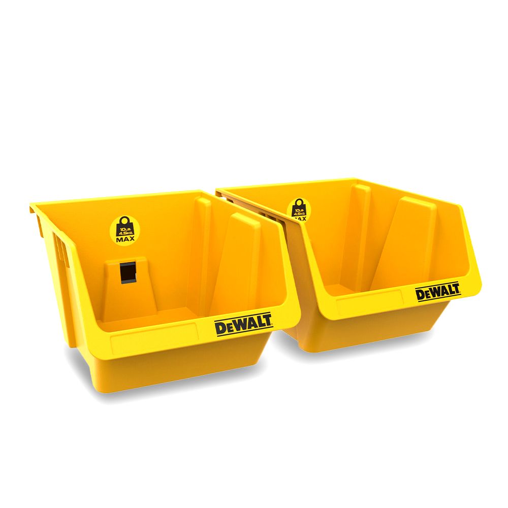 DeWalt DWST82813-1 2-Pack Plastic Bins