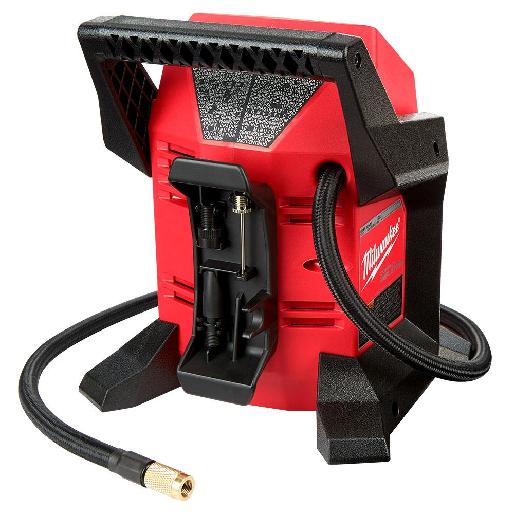 Milwaukee M12BI 0 12V Li ion Cordless Compact Tyre Inflator Skin Only