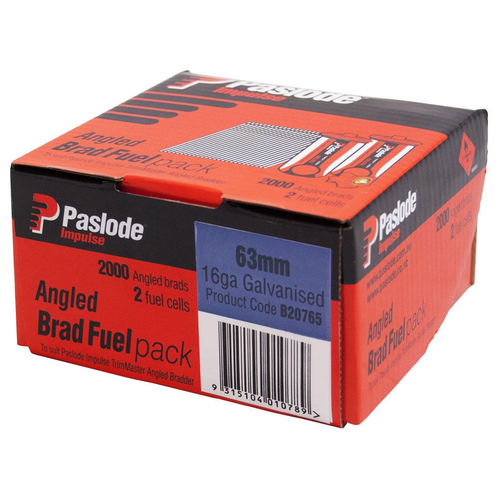 Paslode 63mm galvanised nails clearance