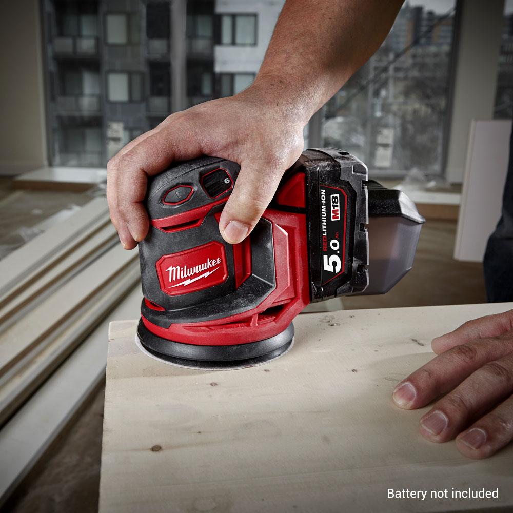 Milwaukee battery orbital sander sale