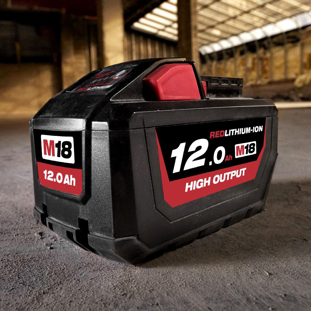 Milwaukee M18HB12 18V 12.0Ah Li ion Cordless RED LITHIUM High Output Battery