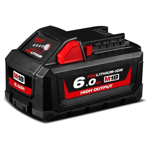 Milwaukee M18HB6 18V 6.0Ah Li ion Cordless REDLITHIUM High Output Battery