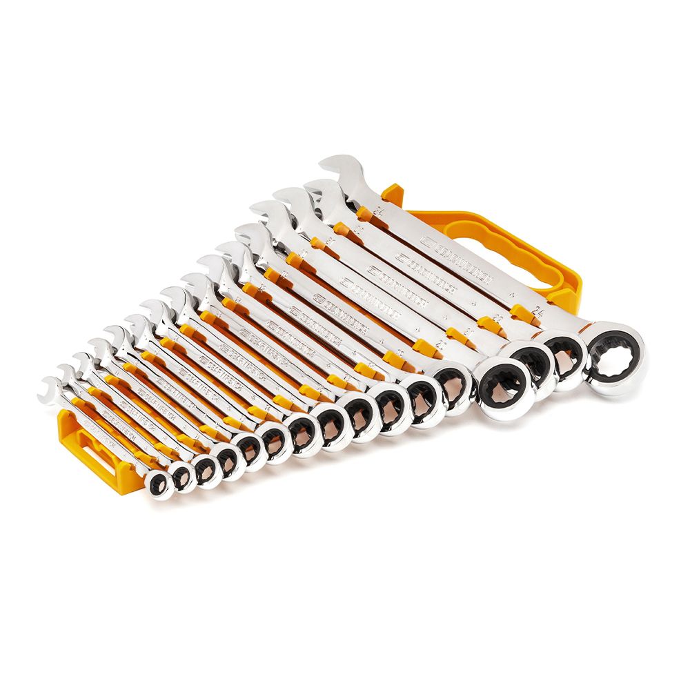 GEARWRENCH 9416 16pce 12 Point Ratcheting Combination Metric Wrench Set