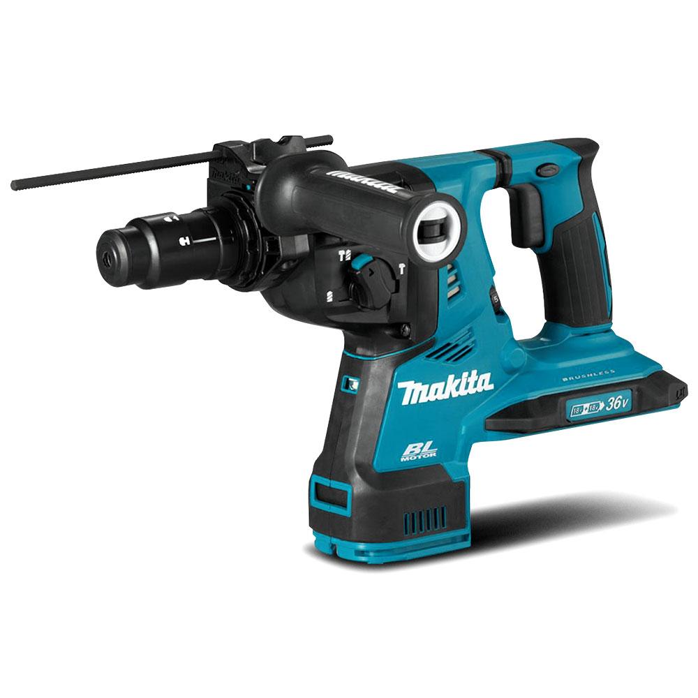 Makita DHR283ZJ 36V 18V x 2 Li ion Cordless Brushless AWS SDS Plus Quick Chuck Rotary Hammer Skin Only