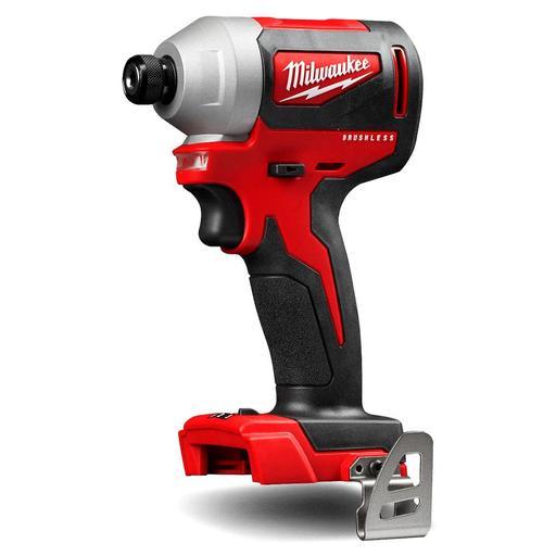 Milwaukee M18BLID2 0 18V Li ion Cordless Brushless GEN 3 1 4 Hex Impact Driver Skin Only
