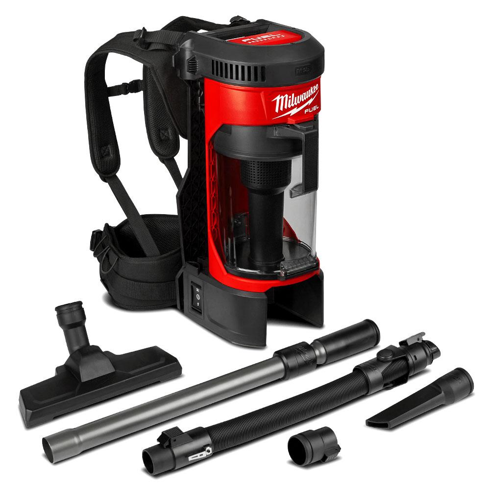 Milwaukee M18FBPV 0 18V Li ion Cordless Fuel 3 in 1 Backpack Vacuum Dust Extractor Skin Only