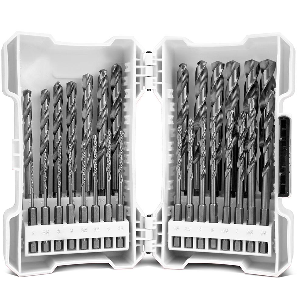 Hex shank drill bit set cheap