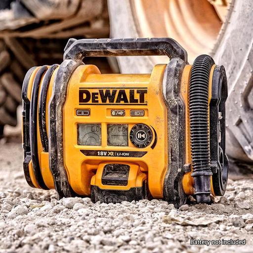 DeWalt DCC018N XJ 18V XR Li ion Cordless Triple Source Tyre Inflator Skin Only