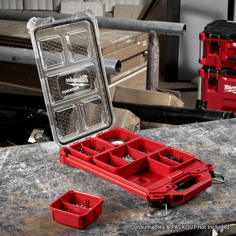 Milwaukee 48228436 PACKOUT Low-Profile Compact Organiser