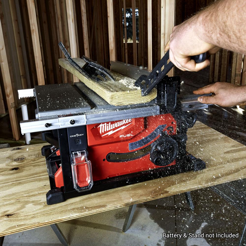 Milwaukee table saw with battery new arrivals