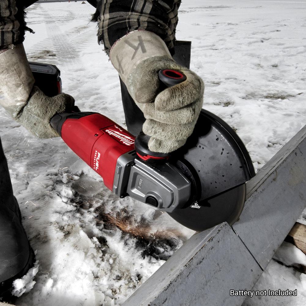 Milwaukee M18FLAG230XPDB 0 18V Li ion Cordless Fuel 180mm 230mm 7 9 Angle Grinder Skin Only