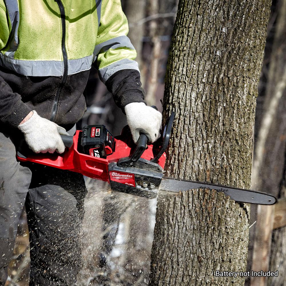 Milwaukee M18FCHS 0 18V Li ion Cordless Fuel 406mm 16 Chainsaw Skin Only