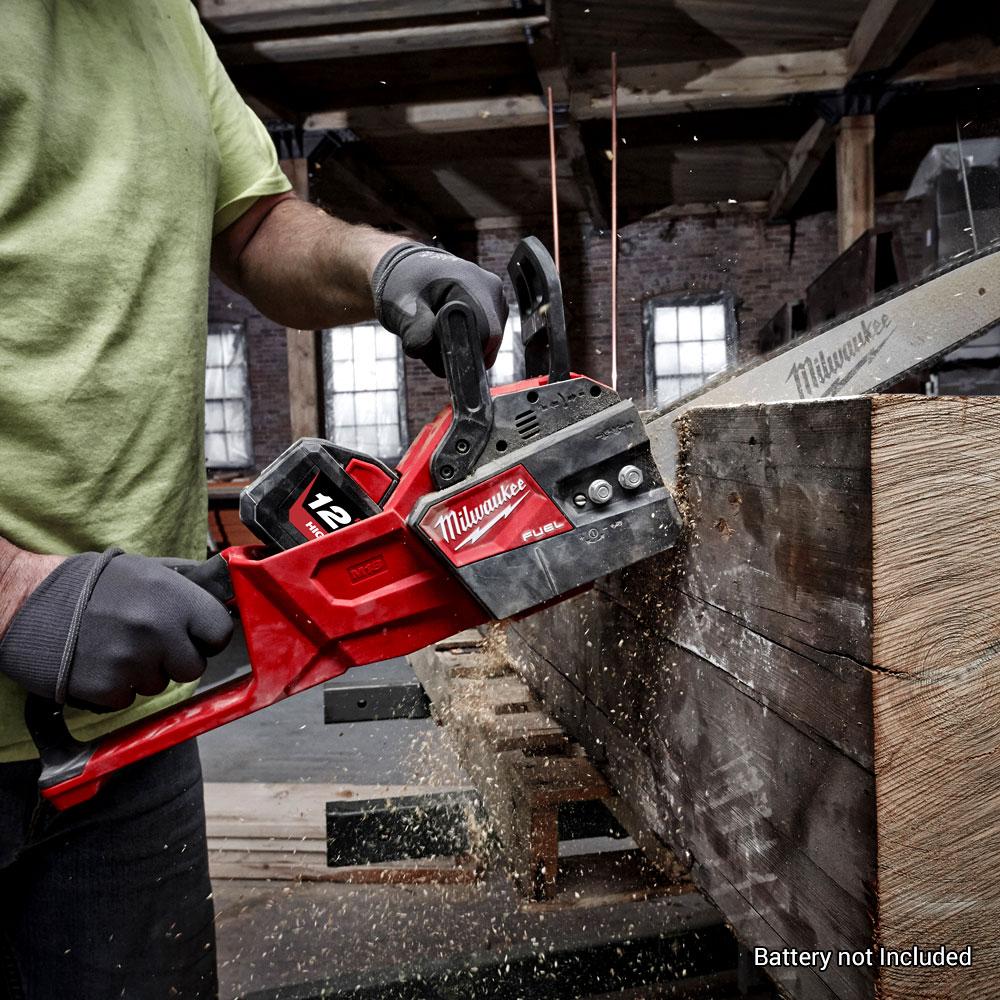 Milwaukee M18FCHS 0 18V Li ion Cordless Fuel 406mm 16 Chainsaw Skin Only
