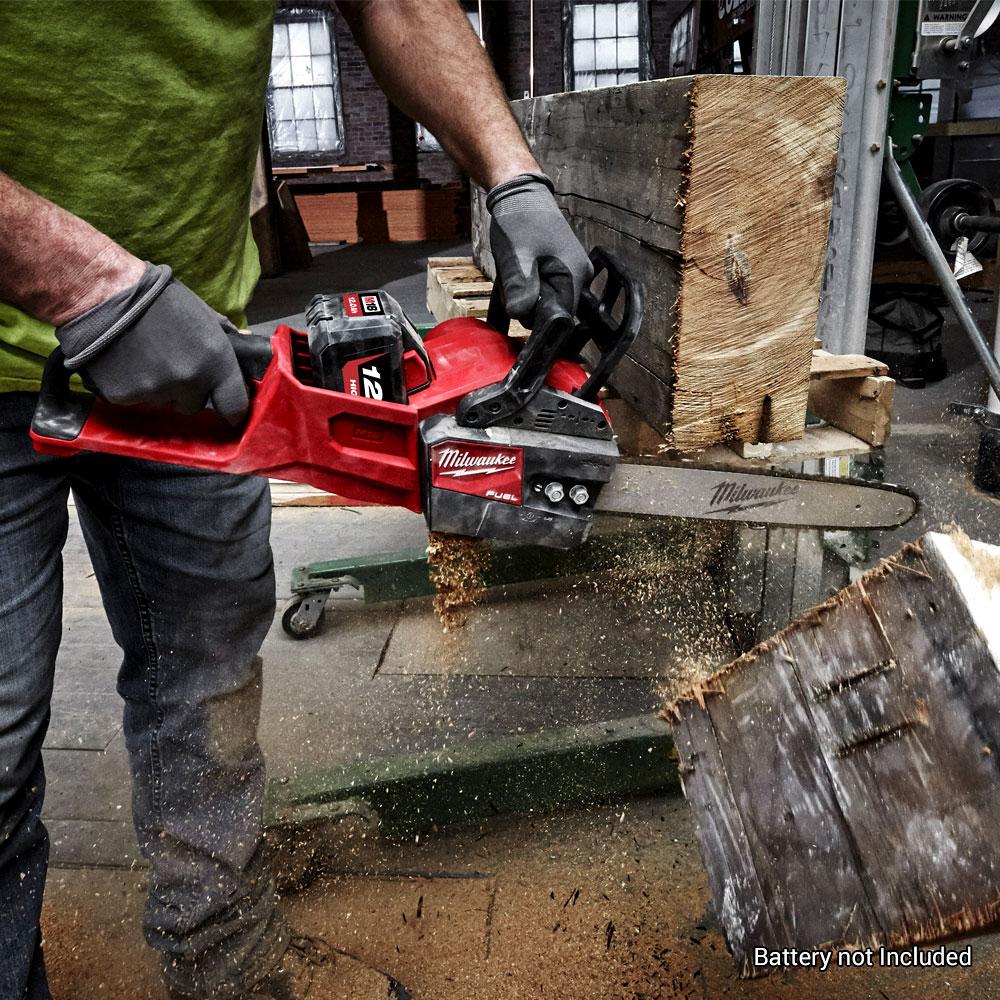 Milwaukee M18FCHS 0 18V Li ion Cordless Fuel 406mm 16 Chainsaw Skin Only