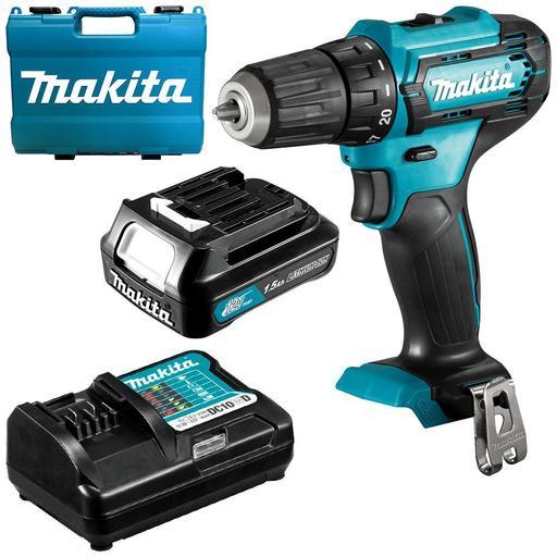 Makita DF333DWY 12V Max 1.5Ah Li ion CXT Cordless Driver Drill Combo Kit