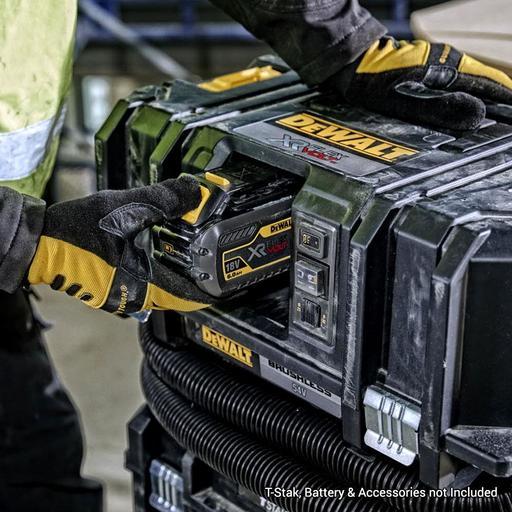 DeWalt DCV586MN XJ 54V FlexVolt XR Li ion Cordless T Stak M Class Dust Extractor Vacuum Skin Only