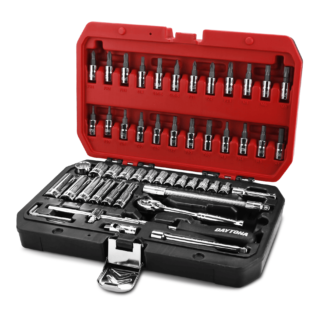 Daytona D1454P 54pce 1 4 Drive Metric Socket Set