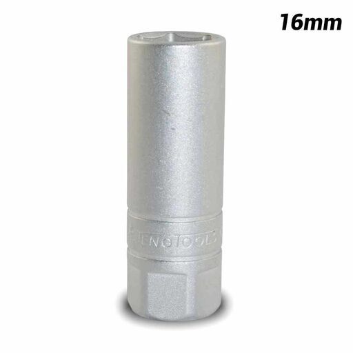 Teng Tools Stecknuss 16 Mm, 1/2" Antrieb – Bi-Hex, Chrom-Vanadium-Stahl, 38 Mm Länge, Für Erhöhtes Drehmoment
