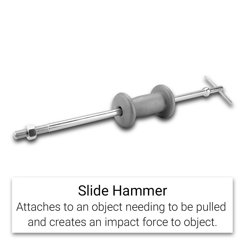 Daytona DSLHPU Slide Hammer and puller set