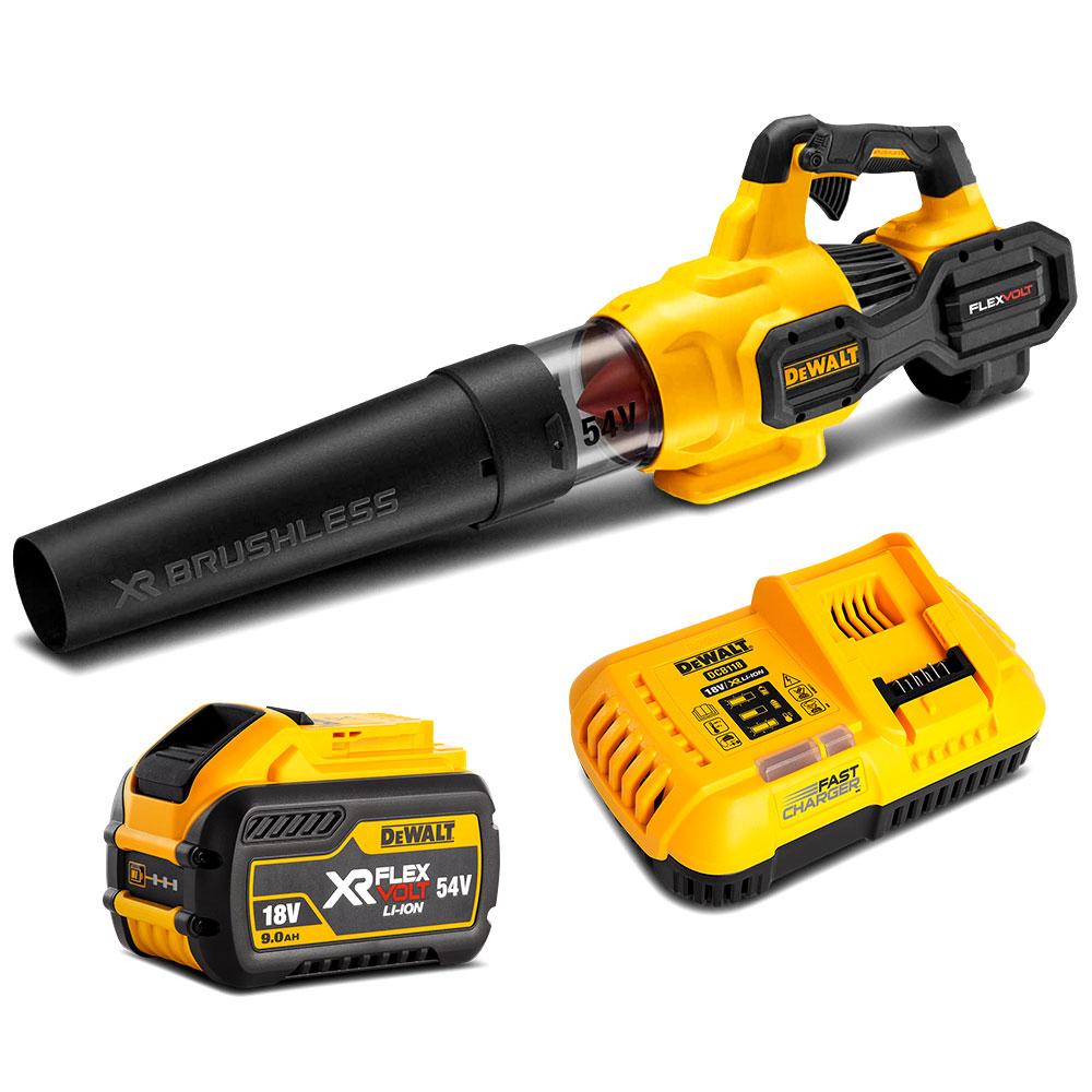 DeWalt DCMBA572X1 XE 54V 9.0Ah FlexVolt XR Li Ion Cordless Brushless Axial Blower Combo Kit