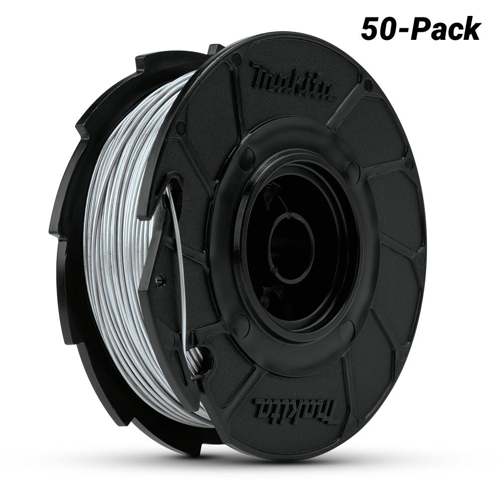 Makita 191A57-9 50pce 0.8mm Galvanised Tie Wire & Reel Suits