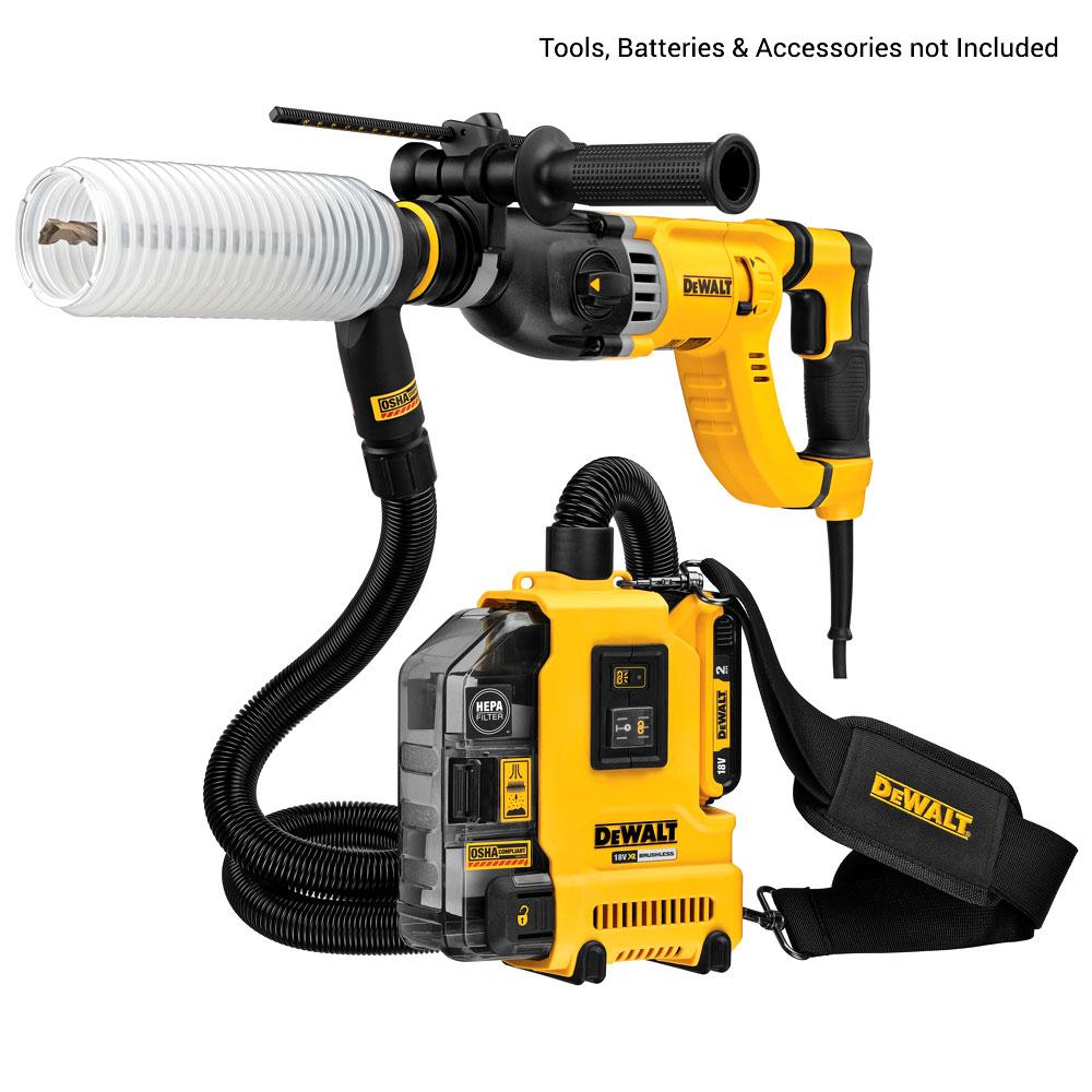 DeWalt DWH161N XJ 18V XR Li ion Cordless Brushless Universal Dust Extractor Skin Only