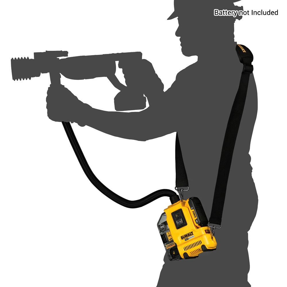 DeWalt DWH161N XJ 18V XR Li ion Cordless Brushless Universal Dust Extractor Skin Only