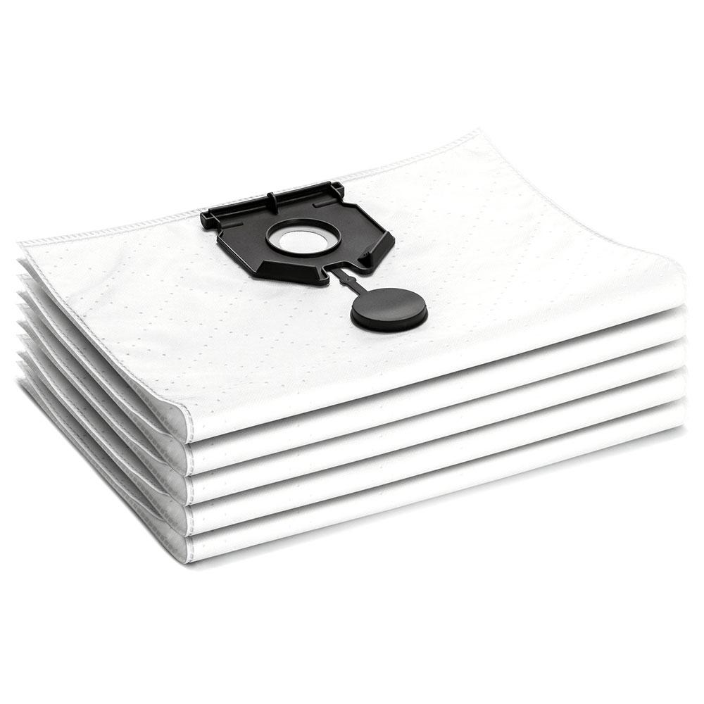 NT 30/1 Tact 帯電防止 乾湿両用掃除機 業務用 | ケルヒャー 5PCSダストバッグ高濾過バッグ、Karcher対応、2.889-154.0 NT 30/1 30L交換用掃除機パーツ