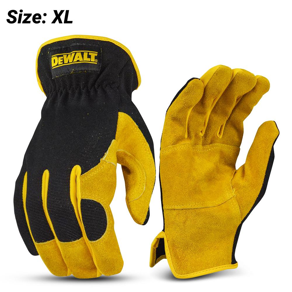 DeWalt DPG216XL Leather Performance Hybrid Gloves (X-LARGE)