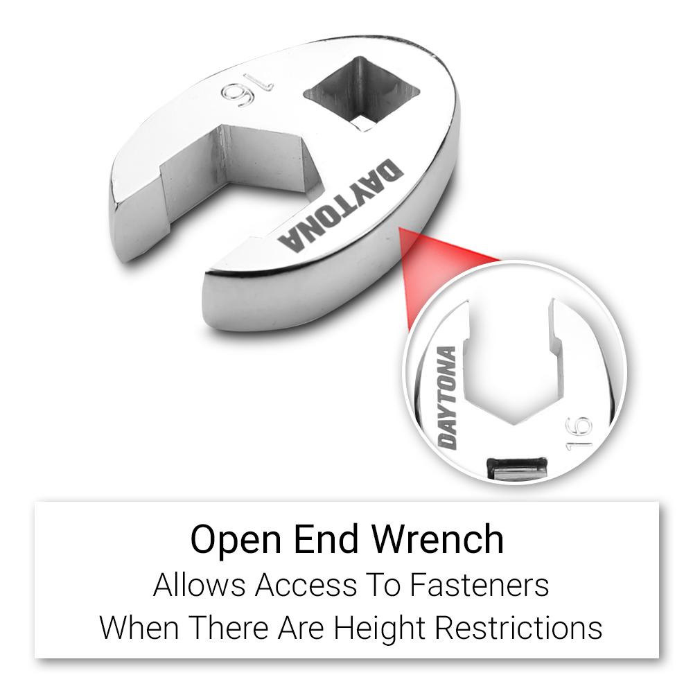3/8 Inch Drive X 18 Mm Crowfoot Wrench | ® | WCF14018 - View #6