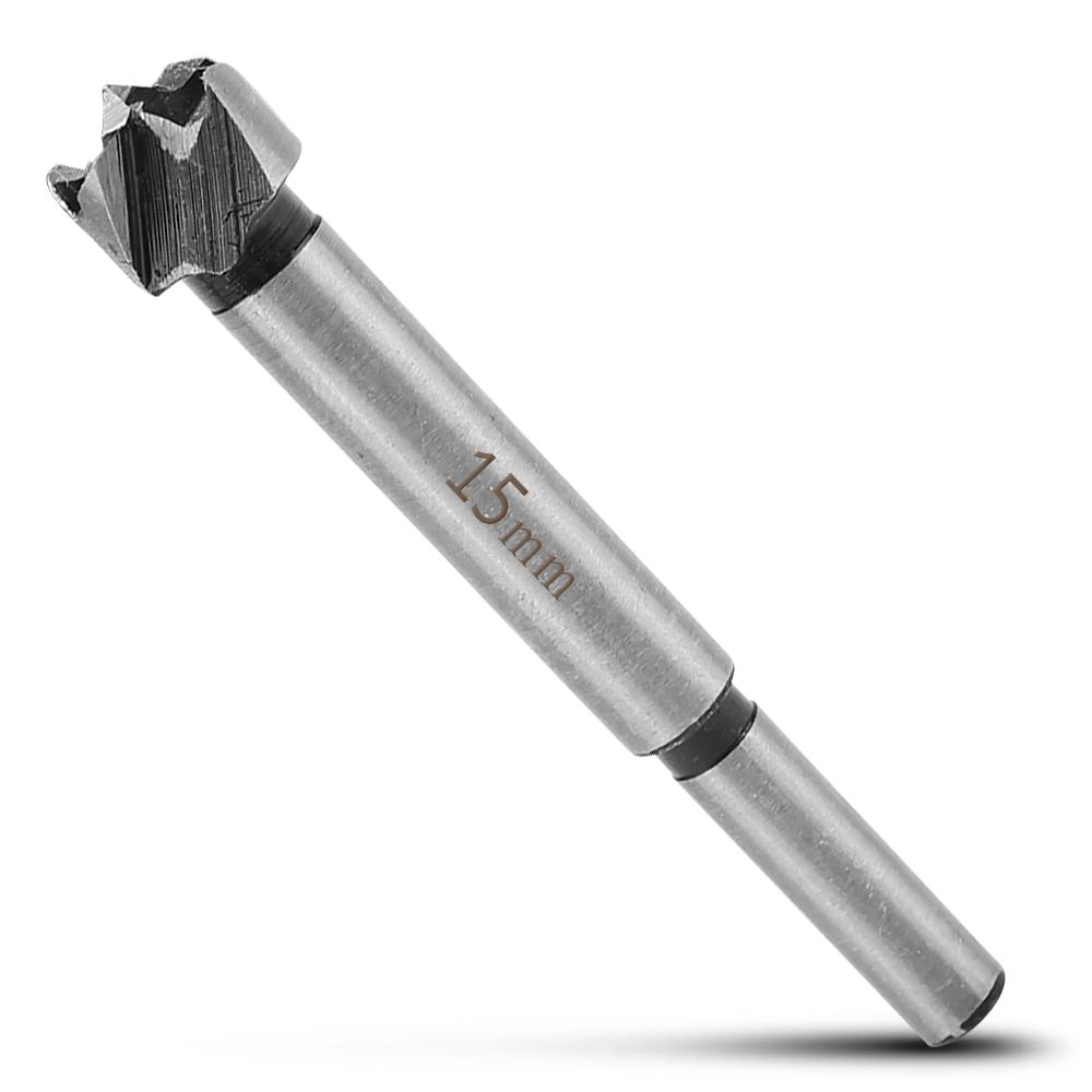 Xtorque XFB15 15mm C45 Carbon Steel Forstner Woodworking Drill Bit