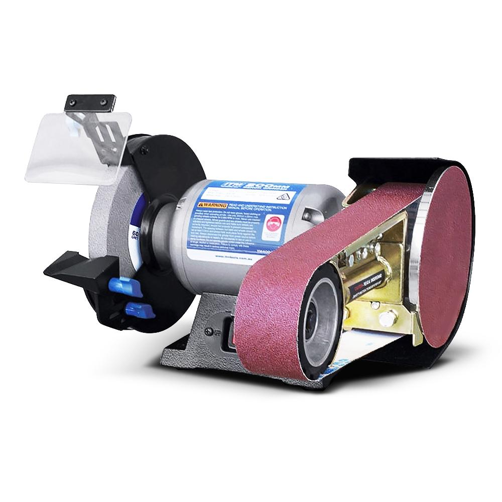Multitool PO362 200 200mm Bench Grinder With 50mm x 915mm Belt Disc Attachment
