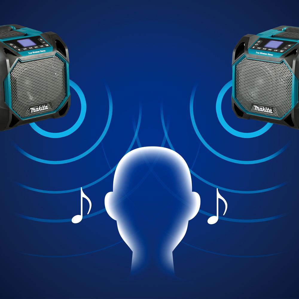 Makita DMR203 18V-12V Max Li-ion Cordless Portable Bluetooth