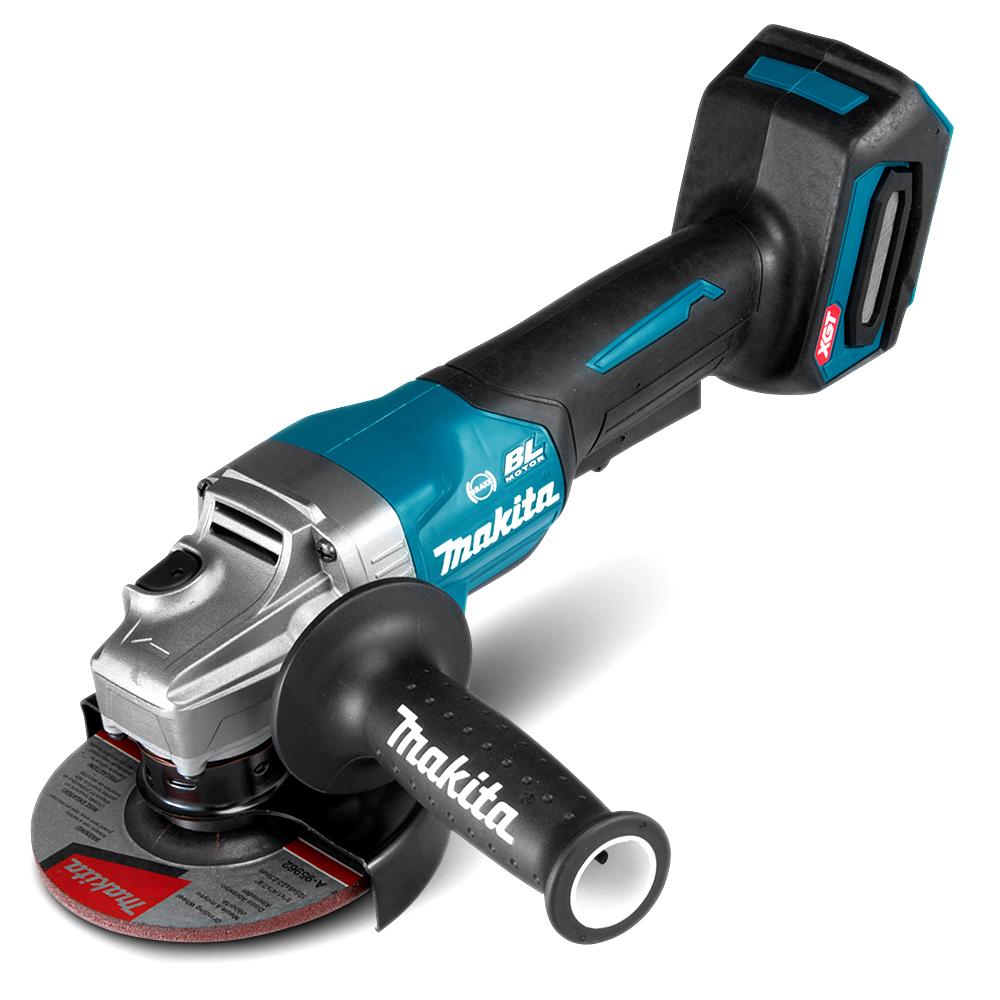 Makita GA013GZ 40V Max Li ion XGT Cordless Brushless 125mm 5 Paddle Switch Angle Grinder Skin Only