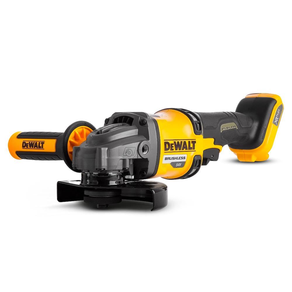 DeWalt DCG418N XJ 54V FlexVolt XR Li Ion Cordless Brushless 125mm 5 Angle Grinder Skin Only