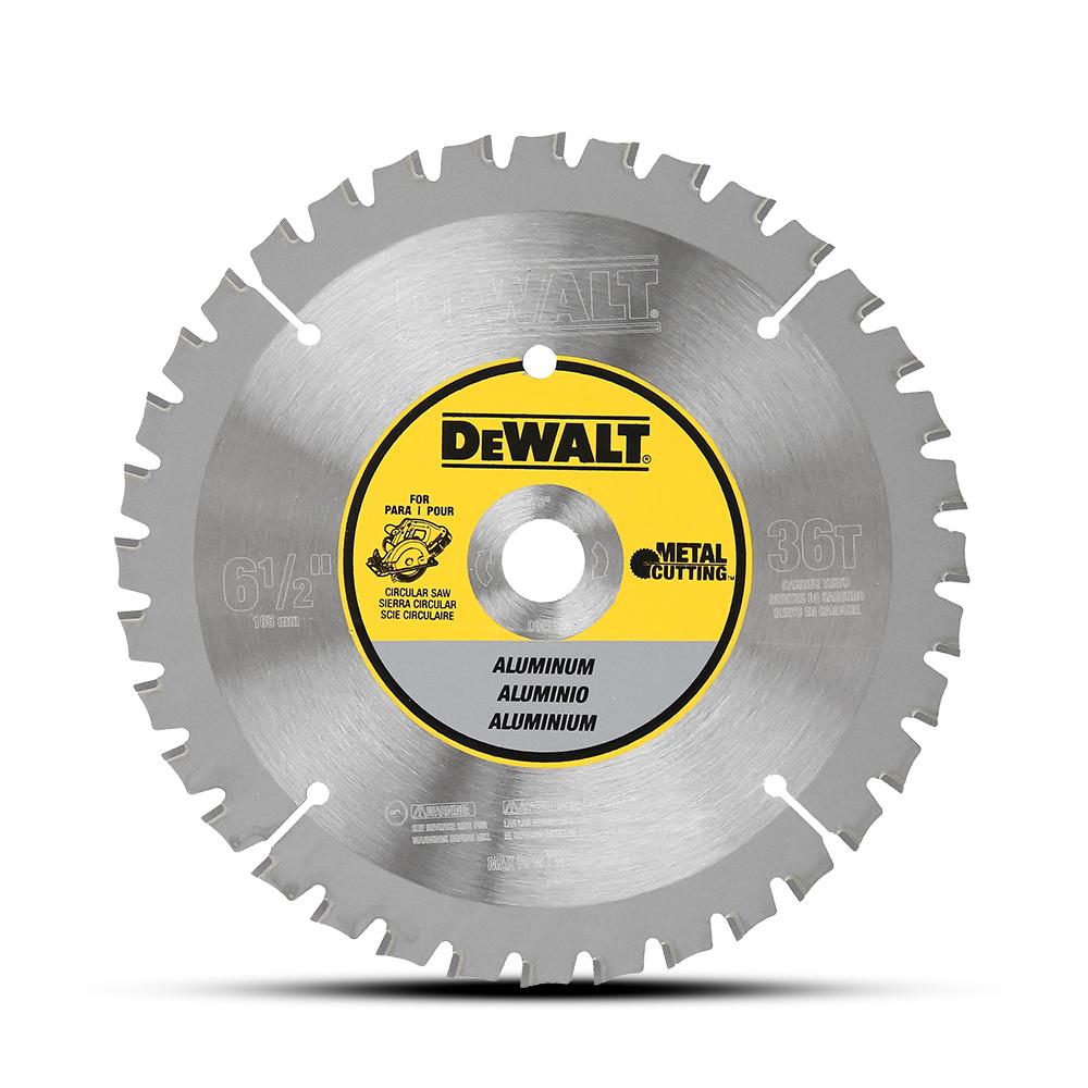 DeWalt DW9152 165mm 6.5 36T Aluminium Metal Cutting Saw Blade