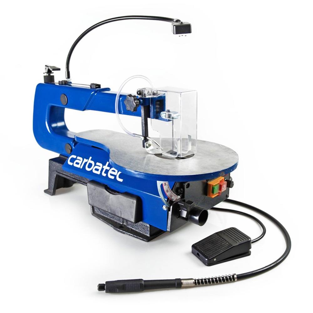 Carbatec SS 400H 125W 400mm Variable Speed Scroll Saw with Rotary Tool