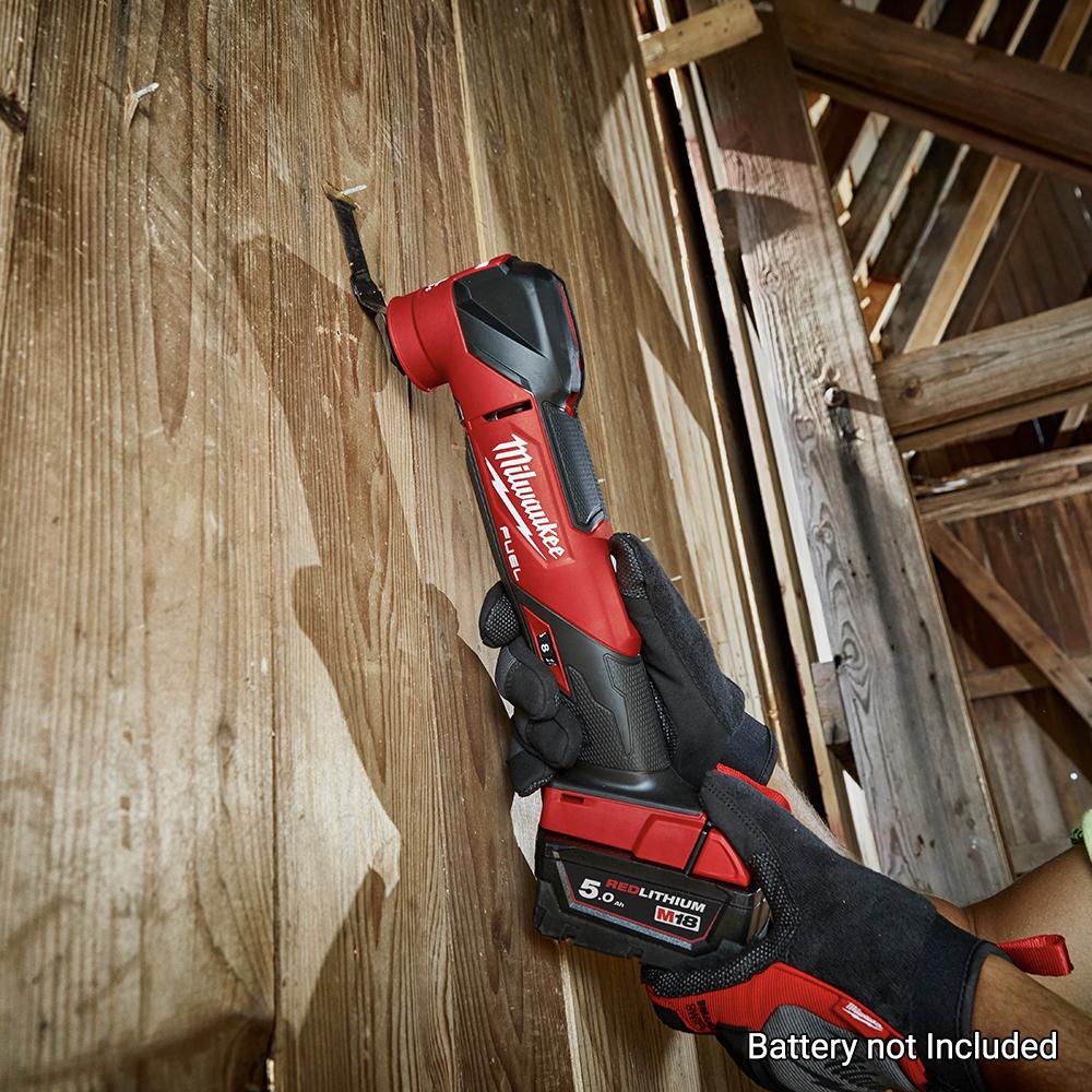 Milwaukee M18FMT 0 18V Li Ion Cordless Brushless Multi Tool Skin Only
