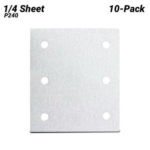 Makita P-36083 1/3 Sheet 100 Grit Punched Abrasive Paper - Multi-Colour Sanding Sheets
